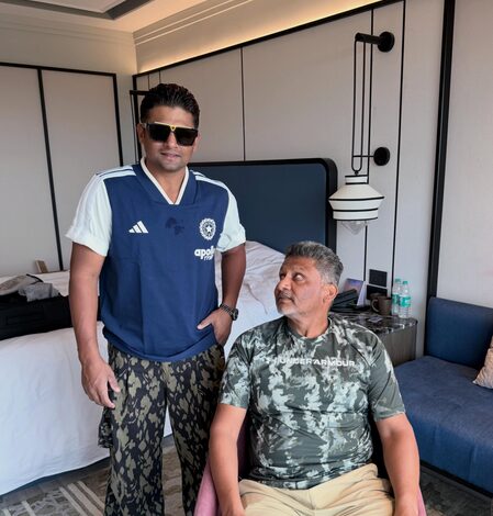 Sarfaraz Khan marks India return with Instagram post alongside father Naushad Sarfaraz Khan marks India return with Instagram post alongside father Naushad
