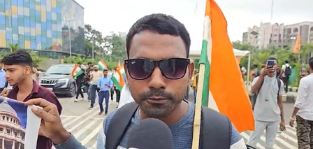 Jharkhand students march towards Vidhan Sabha to hold peaceful protest