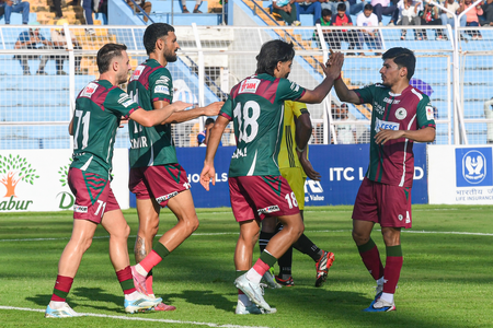 135th Durand Cup: Mohun Bagan storm into quarters with dominant win over CISF Protectors 135th Durand Cup: Mohun Bagan storm into quarters with dominant win over CISF Protectors