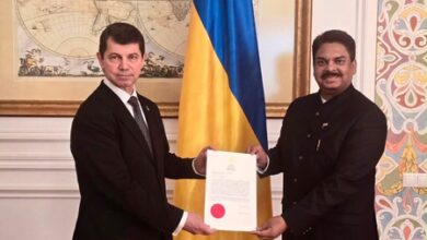 Indian Ambassador presents credentials to Ukraine Minister, discuss strenghtening bilateral ties Indian Ambassador presents credentials to Ukraine Minister, discuss strenghtening bilateral ties