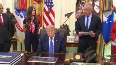 Trump cuts routine childhood vaccine list Trump cuts routine childhood vaccine list