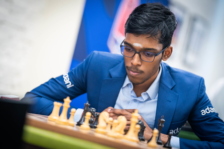 Praggnanandhaa opens Sinquefield Cup campaign with comfortable draw against Sevian Praggnanandhaa opens Sinquefield Cup campaign with comfortable draw against Sevian