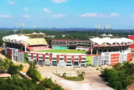 Suresh Gopi pushes Rs 100 cr makeover of G.V. Raja Stadium for Olympic dream Suresh Gopi pushes Rs 100 cr makeover of G.V. Raja Stadium for Olympic dream