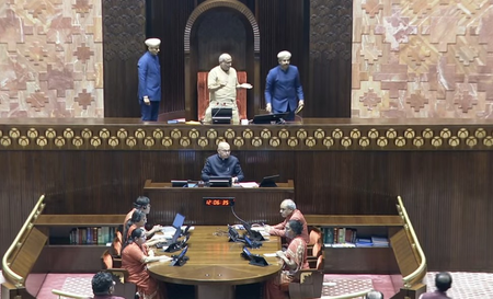 Rajya Sabha adjourned till 2 pm amid persistent disruptions during Question Hour
