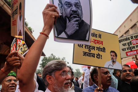 NDA, Oppn face off at Makar Dwar over Jharkhand students’ protests, Parliament disruption issue NDA, Oppn face off at Makar Dwar over Jharkhand students’ protests, Parliament disruption issue