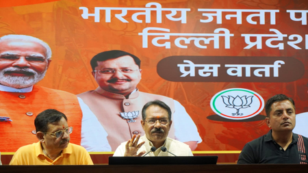 Rahul Gandhi poster boy of anarchy, lies, hypocrisy: Delhi BJP chief Rahul Gandhi poster boy of anarchy, lies, hypocrisy: Delhi BJP chief