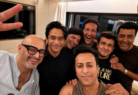Salim Merchant celebrates 30 years of friendship with Sonu Nigam, Shaan: Still laughing like we’re 25 Salim Merchant celebrates 30 years of friendship with Sonu Nigam, Shaan: Still laughing like we’re 25