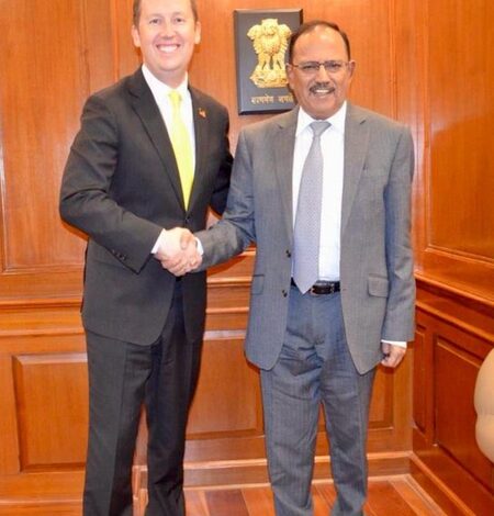 US envoy Gor, NSA Doval discuss deepening strategic cooperation US envoy Gor, NSA Doval discuss deepening strategic cooperation