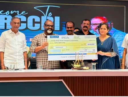 Kerala roadways gifted a new bus! Kerala roadways gifted a new bus!