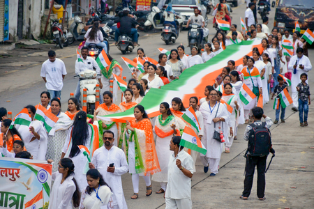 UP: Over 30,000 women from SHGs craft 19 million Tricolours, ahead of I-Day celebrations UP: Over 30,000 women from SHGs craft 19 million Tricolours, ahead of I-Day celebrations