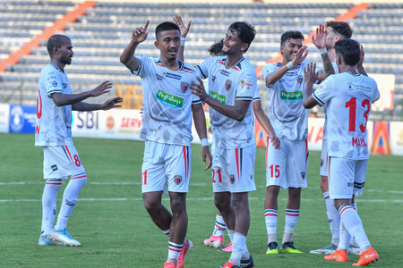 135th Durand Cup: NorthEast United sail into quarters with comfortable win over FC1 135th Durand Cup: NorthEast United sail into quarters with comfortable win over FC1