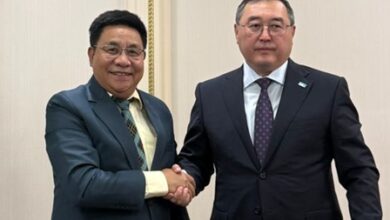 Kazakhstan: Indian Envoy, Almaty Guv discuss cooperation Kazakhstan: Indian Envoy, Almaty Guv discuss cooperation