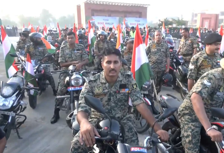 VP Radhakrishnan flags off Har Ghar Tiranga rally, calls Vande Mataram driving force in freedom struggle VP Radhakrishnan flags off Har Ghar Tiranga rally, calls Vande Mataram driving force in freedom struggle