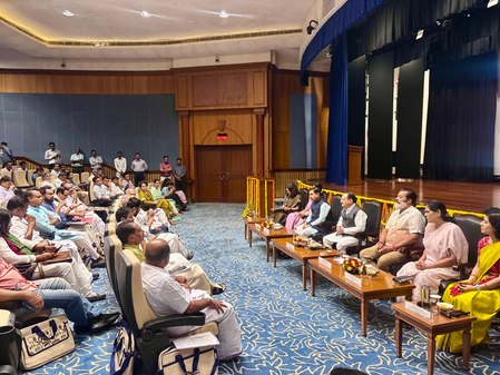 72 Gram Panchayats in K’taka’s Dharwad declared TB-free: Union Minister 72 Gram Panchayats in K’taka’s Dharwad declared TB-free: Union Minister