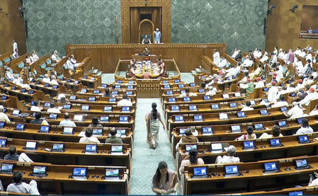 Lok Sabha adjourned till 2 p.m. amid Opposition uproar