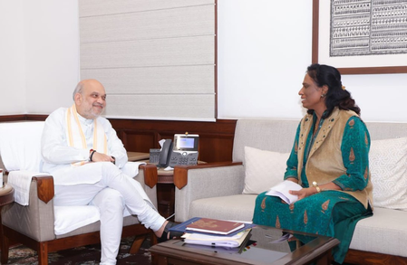 IOA Prez PT Usha briefs Union Home Min Amit Shah on CWG success, reaffirms India’s efforts for 2036 Olympics bid