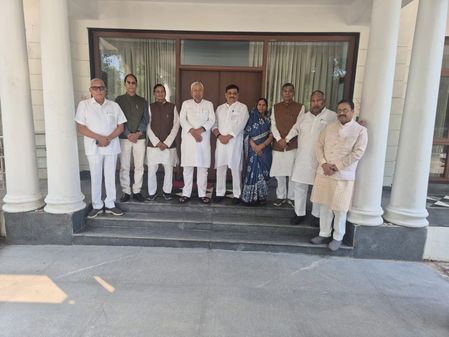 Nitish Kumar meets JDU MPs in Delhi, seeks stronger focus on Bihar’s development, public issues Nitish Kumar meets JDU MPs in Delhi, seeks stronger focus on Bihar’s development, public issues