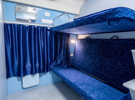 LHB rake For Bangladesh to allow roof travel; to have prayer and baby care rooms LHB rake For Bangladesh to allow roof travel; to have prayer and baby care rooms