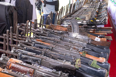 Over 1,200 firearms recovered in Manipur in five months amid intensified security operations Over 1,200 firearms recovered in Manipur in five months amid intensified security operations