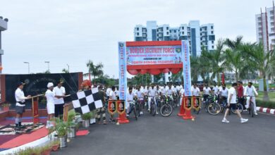 BSF cycle rally in Kolkata witnesses enthusiastic support BSF cycle rally in Kolkata witnesses enthusiastic support