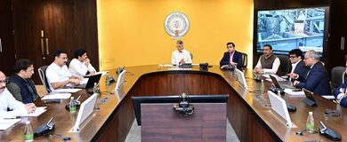 Adani Group delegation meets Andhra CM, briefs on proposed titanium plant Adani Group delegation meets Andhra CM, briefs on proposed titanium plant