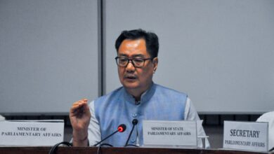 Rijiju’s hint at special Parliament session triggers political exchange