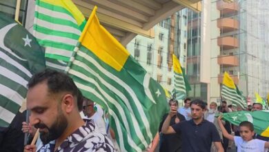 Kashmiri diaspora stages protest march in Belgium; condemns atrocities by Pak forces in PoK