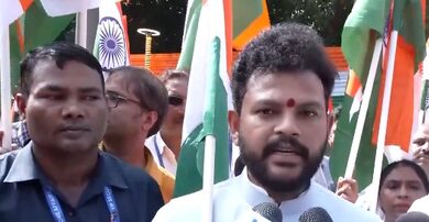 Ram Mohan Naidu leads Tiranga Yatra, calls for honouring freedom fighters’ sacrifices Ram Mohan Naidu leads Tiranga Yatra, calls for honouring freedom fighters’ sacrifices