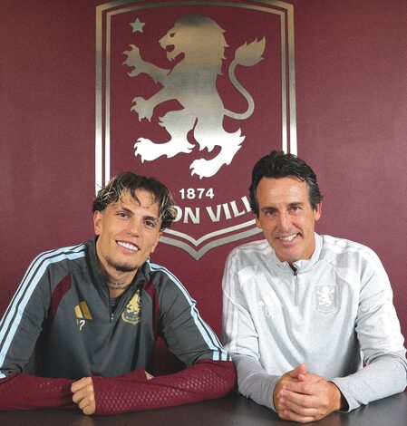 ‘He made me feel valued’: Garnacho reveals Emery’s role in Aston Villa move