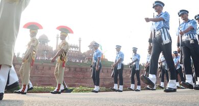 I-Day celebration: Full dress rehearsal held at Red Fort amid heavy security