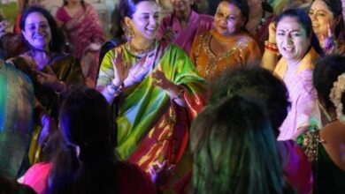 Kangana Ranaut shares pictures from celebrations of her first ‘Teej’ at Delhi CM Rekha Gupta’s house Kangana Ranaut shares pictures from celebrations of her first ‘Teej’ at Delhi CM Rekha Gupta’s house
