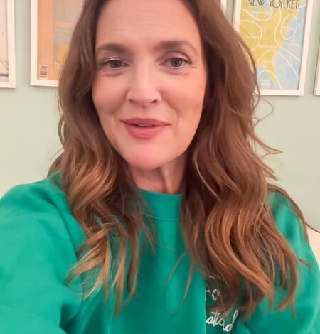 Drew Barrymore has emotional reunion with flight attendant who comforted her