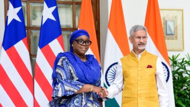 EAM Jaishankar meets Liberian FM, discusses safety and security of commercial shipping