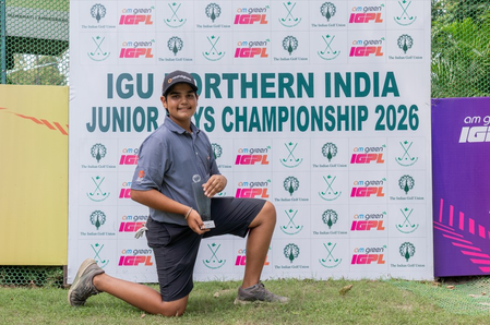 Sohraab Singh Talwar claims Category C title at IGU Northern India Junior Boys Championship Sohraab Singh Talwar claims Category C title at IGU Northern India Junior Boys Championship