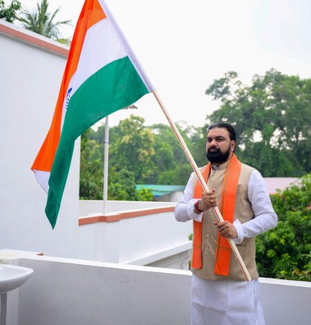 Bihar CM joins Tiranga Yatra in Munger’s Haveli Kharagpur Bihar CM joins Tiranga Yatra in Munger’s Haveli Kharagpur