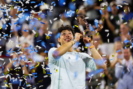 Shelton joins Murray, Djokovic Nadal with back-to-back Montreal title