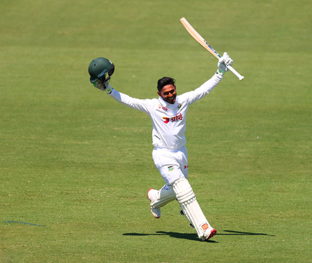 Tanzid Hasan becomes first Bangladesh batter to hit Test ton against Australia