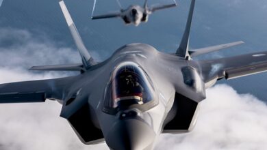NATO fighter jets shoot down drone that entered Latvian airspace NATO fighter jets shoot down drone that entered Latvian airspace
