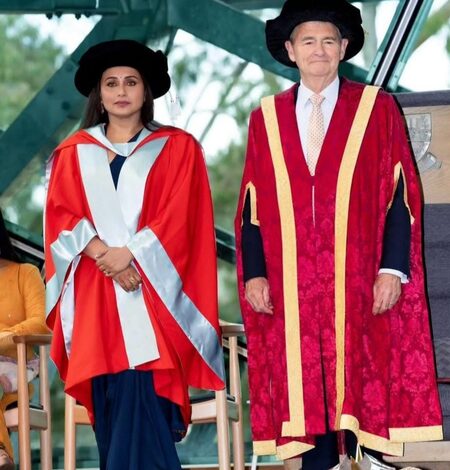 Rani Mukerji breaks down in tears as she receives honorary doctorate from La Trobe University Rani Mukerji breaks down in tears as she receives honorary doctorate from La Trobe University
