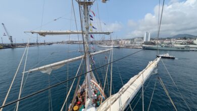 INS Sudarshini enters Portugal, marking another trans-Atlantic milestone INS Sudarshini enters Portugal, marking another trans-Atlantic milestone