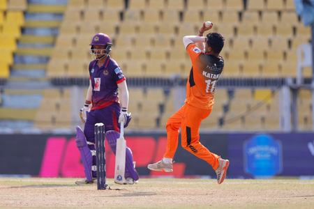 APL 2026: Kataki’s five-wicket haul in vain as Rangers secure thrilling three-run win over Titans APL 2026: Kataki’s five-wicket haul in vain as Rangers secure thrilling three-run win over Titans