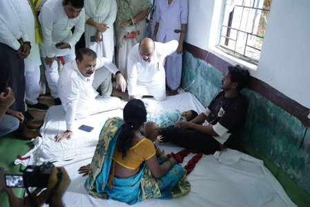 LoP Singhar visits MP’s Balaghat villages, alleges 19 child deaths amid mysterious illness LoP Singhar visits MP’s Balaghat villages, alleges 19 child deaths amid mysterious illness