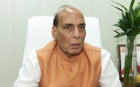 ‘Extremely low-level, condemnable’: Rajnath Singh blasts Rahul Gandhi over hug jibe at PM Modi