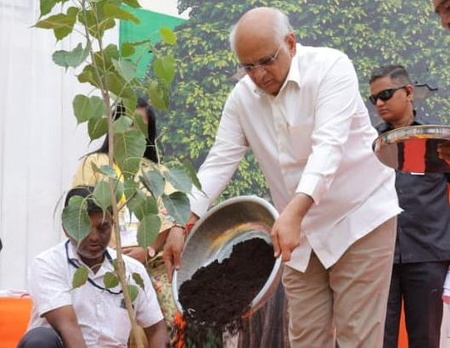 Gujarat: Amreli launches green drive, Oxygen Park ahead of I-Day Gujarat: Amreli launches green drive, Oxygen Park ahead of I-Day