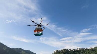 India Post makes history, delivers Tiranga by drone in Himachal Pradesh India Post makes history, delivers Tiranga by drone in Himachal Pradesh