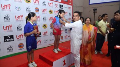 Gujarat Dy CM honours table tennis winners, inspects sports complex in Anand Gujarat Dy CM honours table tennis winners, inspects sports complex in Anand