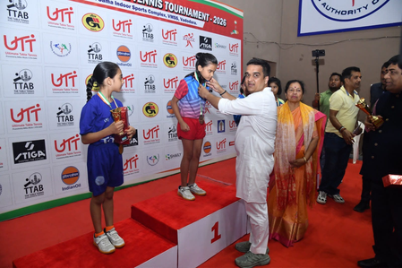 Gujarat Dy CM honours table tennis winners, inspects sports complex in Anand Gujarat Dy CM honours table tennis winners, inspects sports complex in Anand
