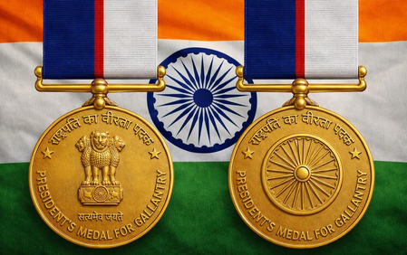 MP: President’s Service Medal for four police officers, meritorious service medal for 16 others MP: President’s Service Medal for four police officers, meritorious service medal for 16 others
