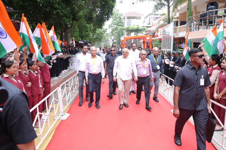 Gujarat CM visits exhibition showcasing stories of 75 freedom fighters Gujarat CM visits exhibition showcasing stories of 75 freedom fighters