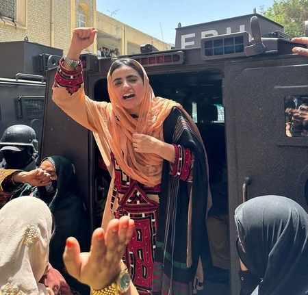 Not military operation, but genocide: Mahrang Baloch lambasts Pakistan over Surab airstrikes Not military operation, but genocide: Mahrang Baloch lambasts Pakistan over Surab airstrikes